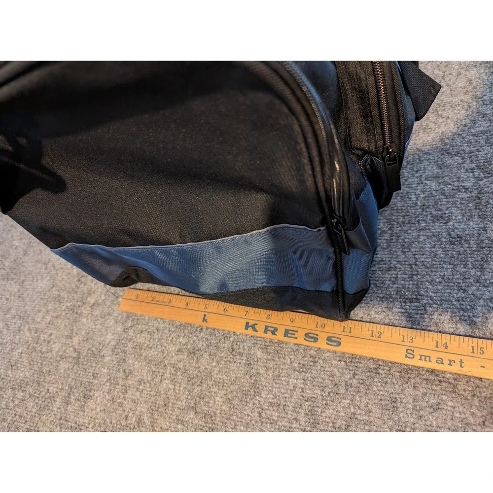 Authentic Perry Ellis Business 22-in Duffel Bag Black/ Blue